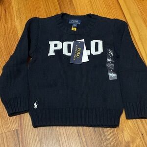 Polo by Ralph Lauren Men's Navy Crewneck Sweater